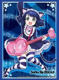 Bushiroad Sleeve Collection HG Vol.885: Show by Rock!! - Cyan (60-Pack) - Bushiroad Card Sleeves - Card Sleeves card