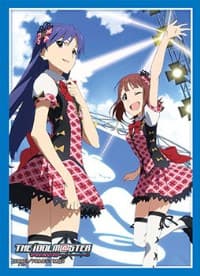 Bushiroad Sleeve Collection HG Vol.895: The IDOLM@STER - Haruka & Chihaya (Live) (60-Pack) - Bushiroad Card Sleeves - Card Sleeves card
