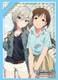 Bushiroad Sleeve Collection HG Vol.919: The IDOLM@STER - Anastasia & Minami Nitta (60-Pack) - Bushiroad Card Sleeves - Card Sleeves card