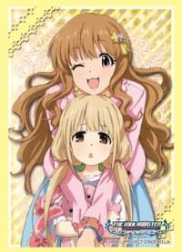 Bushiroad Sleeve Collection HG Vol.921: The IDOLM@STER Cinderella Girls - Kirari Moroboshi & Anzu Futaba (60-Pack) - Bushiroad Card Sleeves - Card Sleeves card