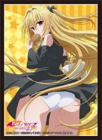 Bushiroad Sleeve Collection HG Vol.942: To Love-Ru Darkness 2nd - Golden Darkness (60-Pack) - Bushiroad Card Sleeves - Card Sleeves card