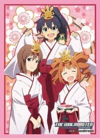 Bushiroad Sleeve Collection HG Vol.991: The IDOLM@STER - Hibiki & Yukiho & Yayoi (60-Pack) - Bushiroad Card Sleeves - Card Sleeves card