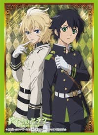Bushiroad Sleeve Collection HG Vol.992: Seraph of the End - Yuichiro Hyakuya & Mikaela Hyakuya (60-Pack) - Bushiroad Card Sleeves - Card Sleeves card