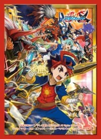 Buddyfight Sleeve Collection Vol.37: Akaki Raitei no Kakusei (55-Pack) - Bushiroad Card Sleeves - Card Sleeves card