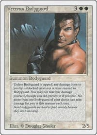 Veteran Bodyguard - Revised Edition - Magic: The Gathering card