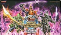 Yu-Gi-Oh! World Championship Qualifier Playmat: Legendary Six Samurai Monsters - Konami Playmats - Playmats card