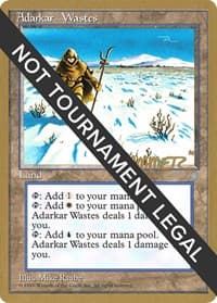 Adarkar Wastes - 1996 Shawn "Hammer" Regnier (ICE) - World Championship Decks - Magic: The Gathering card