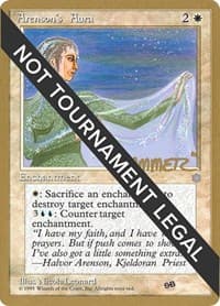 Arenson's Aura - 1996 Shawn "Hammer" Regnier (ICE) (SB) - World Championship Decks - Magic: The Gathering card