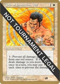 Circle of Protection: Red - 1996 Shawn "Hammer" Regnier (ICE) (SB) - World Championship Decks - Magic: The Gathering card