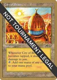 City of Brass - 1996 Shawn "Hammer" Regnier (ARN) - World Championship Decks - Magic: The Gathering card