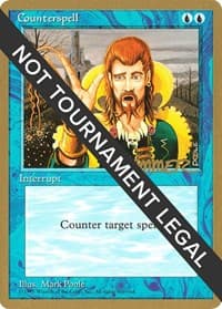 Counterspell - 1996 Shawn "Hammer" Regnier (4ED) - World Championship Decks - Magic: The Gathering card