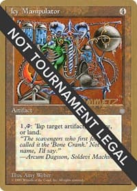 Icy Manipulator - 1996 Shawn "Hammer" Regnier (ICE) - World Championship Decks - Magic: The Gathering card