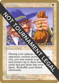 Land Tax - 1996 Shawn "Hammer" Regnier (4ED) - World Championship Decks - Magic: The Gathering card