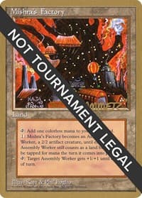 Mishra's Factory - 1996 Shawn "Hammer" Regnier (4ED) - World Championship Decks - Magic: The Gathering card