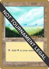 Plains (A) - 1996 Shawn "Hammer" Regnier (4ED) - World Championship Decks - Magic: The Gathering card