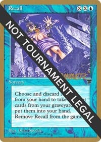 Recall - 1996 Shawn "Hammer" Regnier (LEG) - World Championship Decks - Magic: The Gathering card