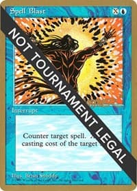 Spell Blast - 1996 Shawn "Hammer" Regnier (4ED) - World Championship Decks - Magic: The Gathering card