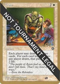 Truce - 1996 Shawn "Hammer" Regnier (HML) (SB) - World Championship Decks - Magic: The Gathering card