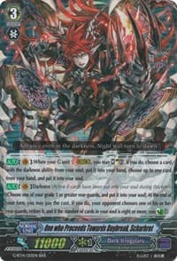 One who Proceeds Towards Daybreak, Scharhrot - G-BT14: Divine Dragon Apocrypha - Cardfight Vanguard card