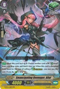 Emancipating Revenger, Allyl - G-BT14: Divine Dragon Apocrypha - Cardfight Vanguard card