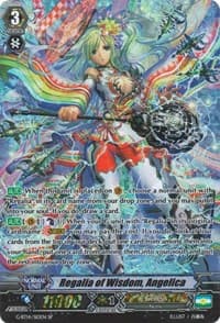 Regalia of Wisdom, Angelica (SP) - G-BT14: Divine Dragon Apocrypha - Cardfight Vanguard card