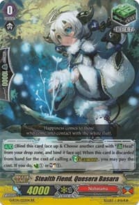 Stealth Fiend, Quesera Basara - G-BT14: Divine Dragon Apocrypha - Cardfight Vanguard card