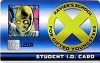 Leech Student ID Card - X-Men Xavier's School - Heroclix card