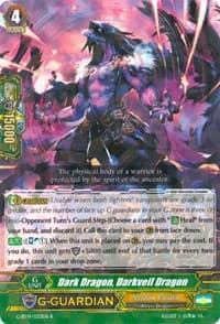 Dark Dragon, Darkveil Dragon - G-BT14: Divine Dragon Apocrypha - Cardfight Vanguard card