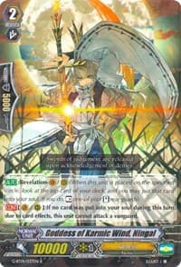 Goddess of Karmic Wind, Ningal - G-BT14: Divine Dragon Apocrypha - Cardfight Vanguard card