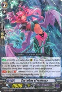 Succubus of Jealousy - G-BT14: Divine Dragon Apocrypha - Cardfight Vanguard card