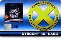 Skin Student ID Card - X-Men Xavier's School - Heroclix card