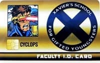 Cyclops Faculty ID Card - X-Men Xavier's School - Heroclix card