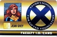 Jean Grey Faculty ID Card - X-Men Xavier's School - Heroclix card