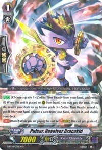 Pulsar, Revolver Dracokid - G-BT14: Divine Dragon Apocrypha - Cardfight Vanguard card