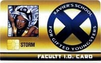 Storm Faculty ID Card - X-Men Xavier's School - Heroclix card