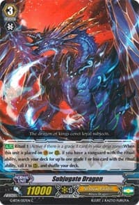Subjugate Dragon - G-BT14: Divine Dragon Apocrypha - Cardfight Vanguard card