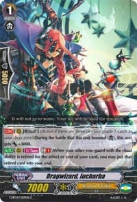 Dragwizard, Iucharba - G-BT14: Divine Dragon Apocrypha - Cardfight Vanguard card