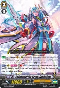 Goddess of the Abyss, Ereshkigal - G-BT14: Divine Dragon Apocrypha - Cardfight Vanguard card