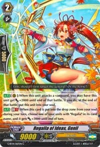 Regalia of Ideals, Genil - G-BT14: Divine Dragon Apocrypha - Cardfight Vanguard card
