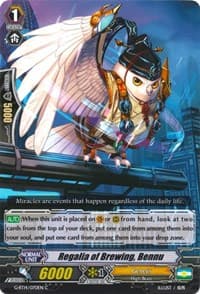 Regalia of Brewing, Bennu - G-BT14: Divine Dragon Apocrypha - Cardfight Vanguard card