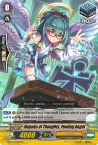 Regalia of Thoughts, Feeling Angel - G-BT14: Divine Dragon Apocrypha - Cardfight Vanguard card