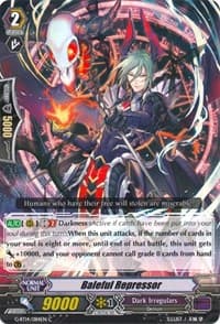 Baleful Repressor - G-BT14: Divine Dragon Apocrypha - Cardfight Vanguard card