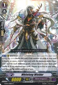 Whitefang Wielder - G-BT14: Divine Dragon Apocrypha - Cardfight Vanguard card