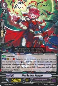Wackstum Vampir - G-BT14: Divine Dragon Apocrypha - Cardfight Vanguard card