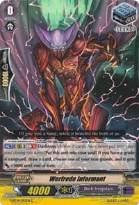Werfrede Informant - G-BT14: Divine Dragon Apocrypha - Cardfight Vanguard card