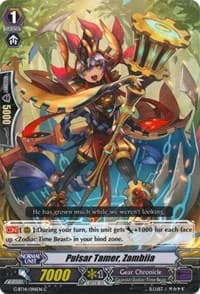 Pulsar Tamer, Zambiia - G-BT14: Divine Dragon Apocrypha - Cardfight Vanguard card