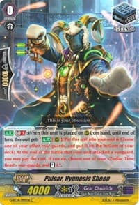 Pulsar, Hypnosis Sheep - G-BT14: Divine Dragon Apocrypha - Cardfight Vanguard card