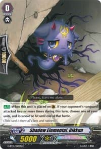 Shadow Elemental, Bikkun - G-BT14: Divine Dragon Apocrypha - Cardfight Vanguard card