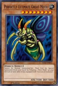 Perfectly Ultimate Great Moth - Legendary Duelists: Ancient Millennium - YuGiOh card