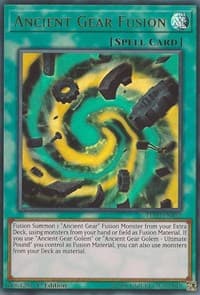 Ancient Gear Fusion - Legendary Duelists: Ancient Millennium - YuGiOh card